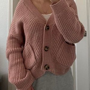 Knit cardigan